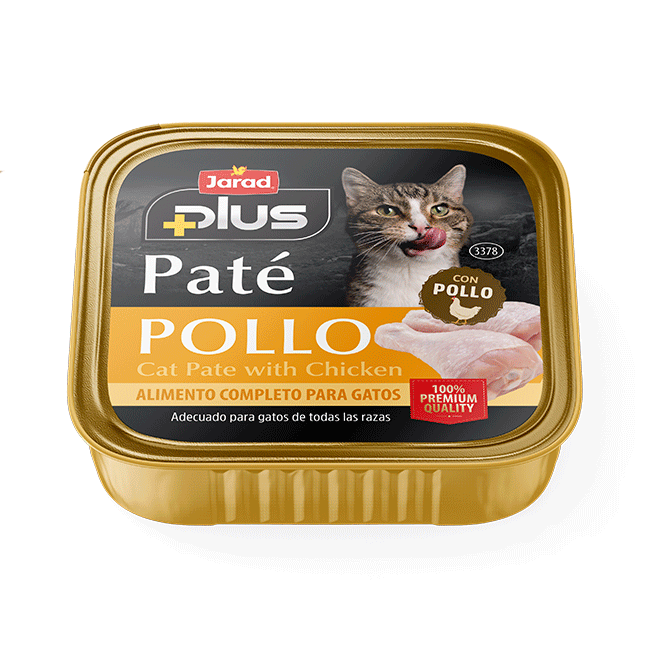 Pate jarad gato pollo